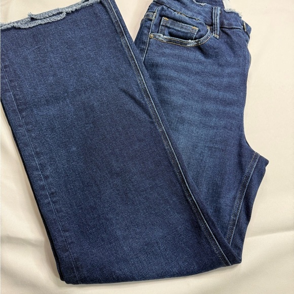 Blue Ankle Cropped Jeans Classic Style - Picture 2 of 7